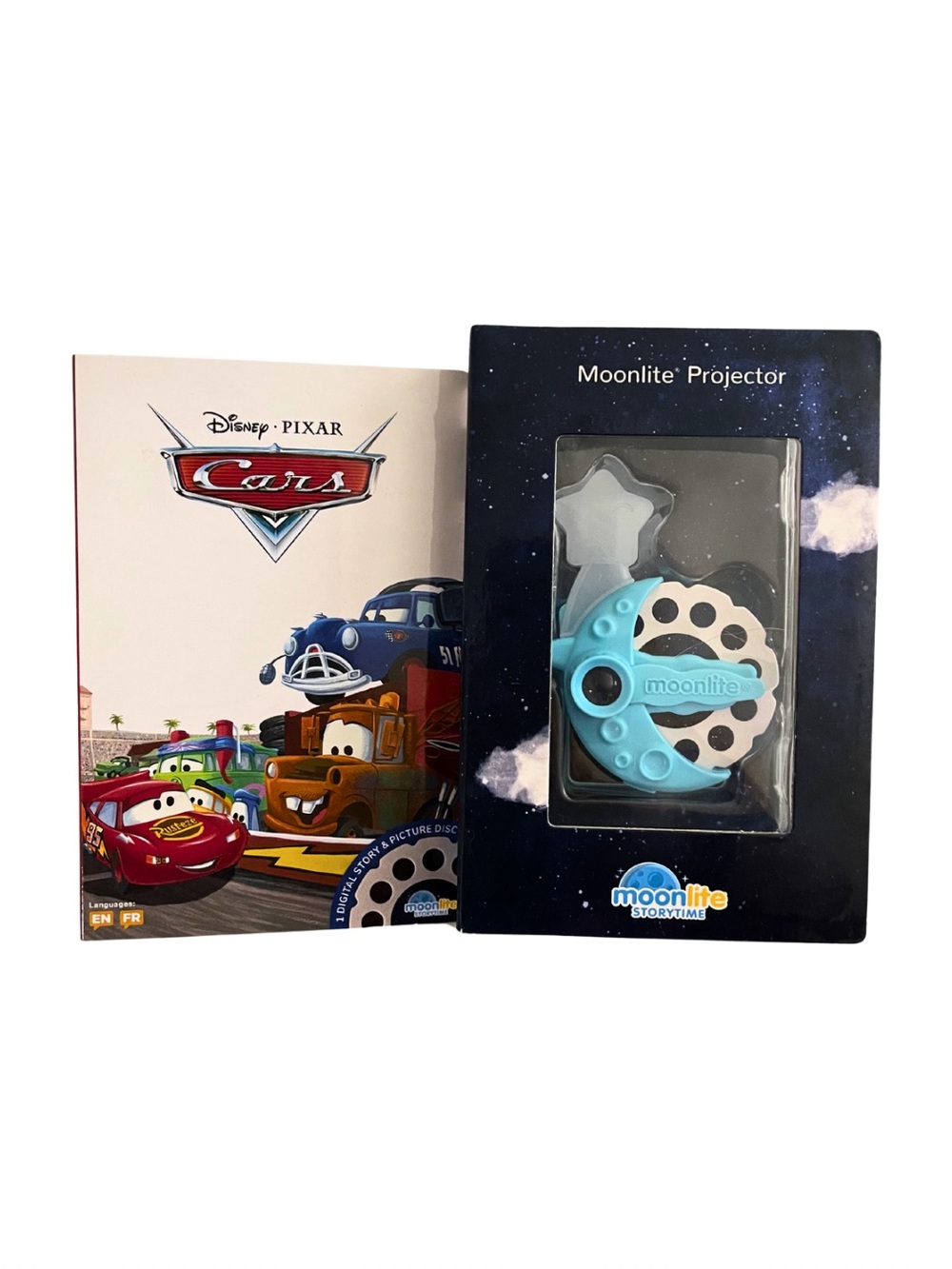 NIB Moonlite Storytime Projector & Disney Cars Story